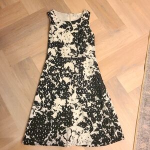Ny&Co black and white floral dress